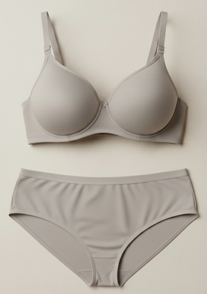 Bare Elegance Lingerie Set – Soft Comfort Collection