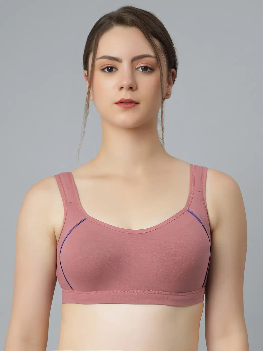 Soft Cotton Full Coverage Bra | Wire-Free Comfort