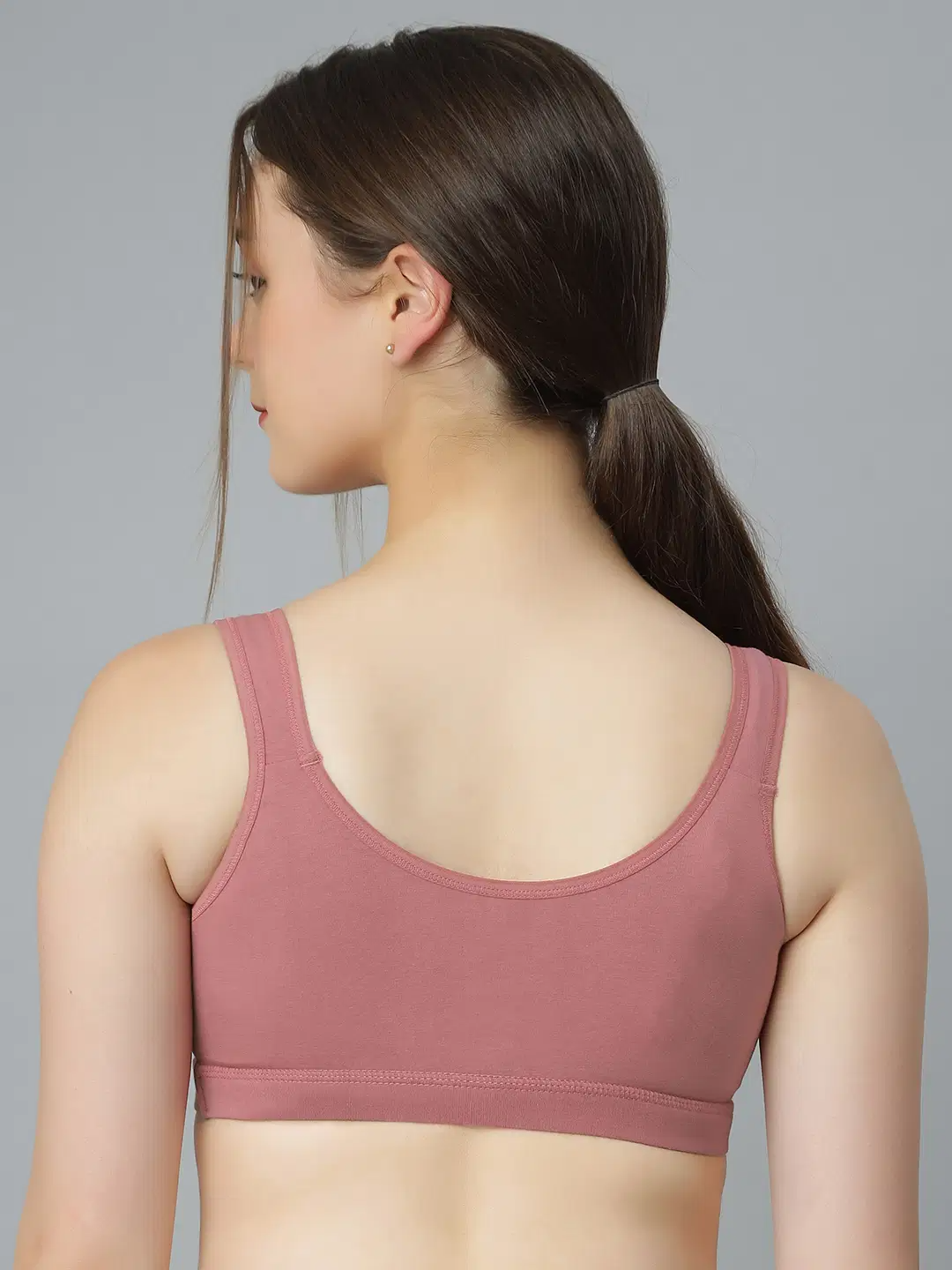 Soft Cotton Full Coverage Bra | Wire-Free Comfort