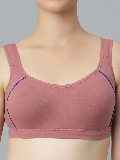 Soft Cotton Full Coverage Bra | Wire-Free Comfort